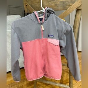 Patagonia Zip Up Hooded Fleece